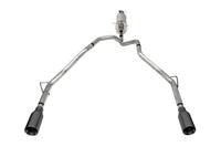 Corsa 25-26 Ram 2.5in Stainless Steel Sport Cat-back, Dual Rear Exit 5.0in Gunmetal Tip