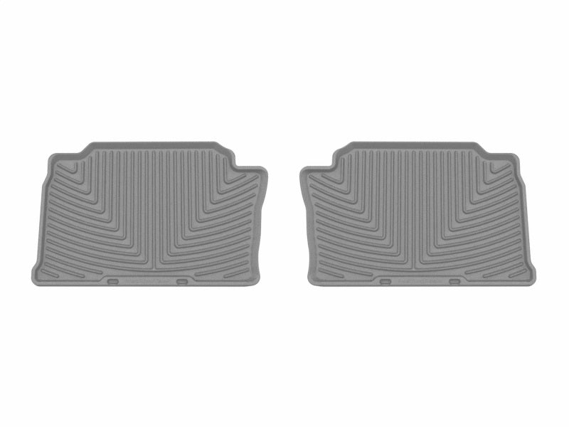 WeatherTech 24-26 Toyota Tacoma 2nd Row Rear All-Weather Floor Mats - Grey