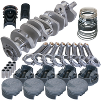 Eagle Chevy 454 4.250in Crank 6.385in I-Beam Rods -3cc Flat Top 4.280in Pistons Rotating Assembly
