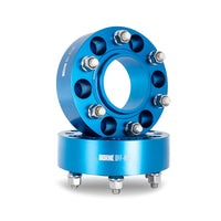Mishimoto Wheel Spacers - 6x139.7 - 106 - 35mm - M12 - Blue