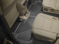 WeatherTech 2014+ Toyota Highlander Rear Rubber Mats - Black