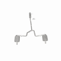 BRExhaust 19-25 Nissan Altima 2.5L Direct-Fit Replacement Exhaust Kit