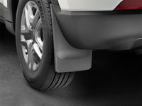WeatherTech 2018+ Jeep Compass Rear No Drill MudFlaps - Black