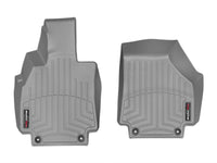 WeatherTech 08-15 Audi R8 Front FloorLiner - Grey (Does Not Fit Manual Transmission Models)