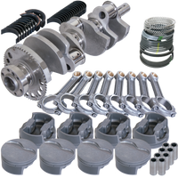 Eagle Chevy LS3 4.000in Crank 58 Tth Rlctor 6.125in I-Beam Rods 4.030in Pistons Rotating Assembly