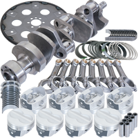 Eagle Chevy 350 1Pc 3.750in Crank 5.700in I-Beam Rods -10cc 4.060in Pistons Balanced Assembly