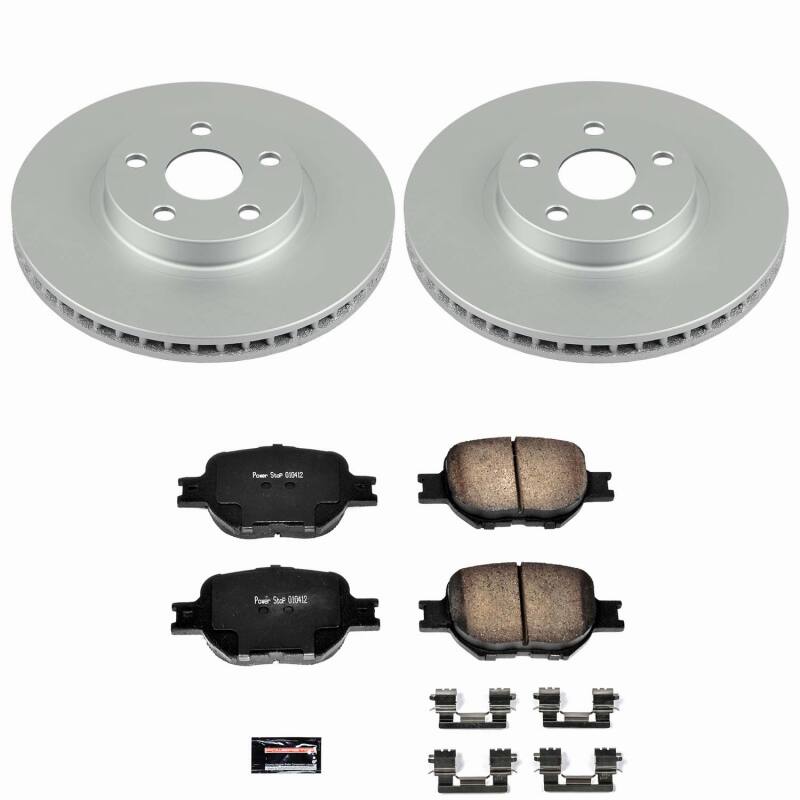 Power Stop 05-10 Scion tC Front Z23 Coated Brake Kit