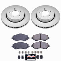 Power Stop 07-11 Dodge Nitro Front Z23 Coated Brake Kit