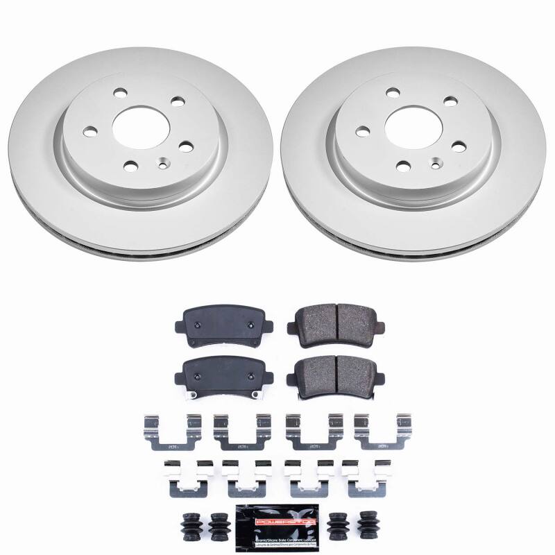 Power Stop 2010 Buick Allure Rear Z23 Coated Brake Kit