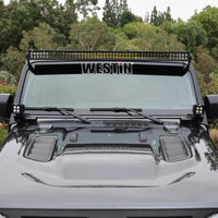 Westin 18-19 Jeep Wrangler Pillar LED Light Mount - Textured Black