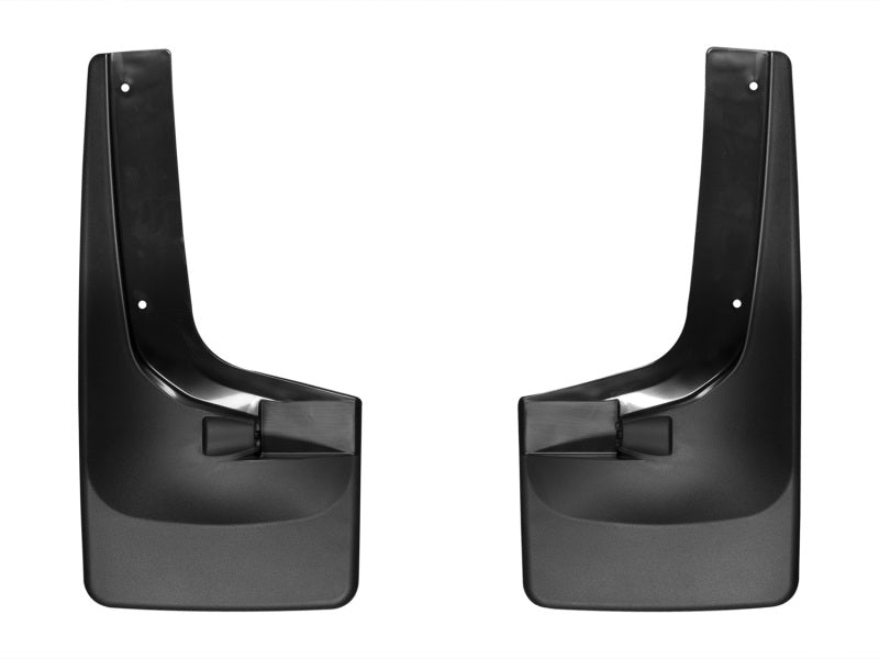 WeatherTech 04-12 Chevrolet Colorado No Drill Mudflaps - Black