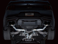 AWE 2024 Ford Mustang GT Fastback S650 RWD Track Edition Cat-Back Exhaust w/ Quad Diamond Black Tips