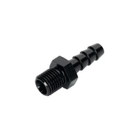 Wilwood fitting 7/16-20 to 1/4 hose aluminum black