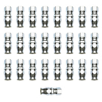 Russell Performance -6 AN Endura PowerFlex Power Steering Straight Hose Ends (25 pcs.)