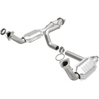 MagnaFlow DF Cat. Conv 02-06 Cadillac Truck. 8 5.3L Dual Conv. Y-Pipe Assy 2wd/Chevy Truck 99-07