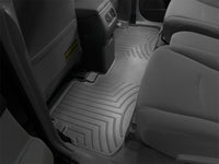 WeatherTech 08-13 Toyota Highlander Rear FloorLiner - Black