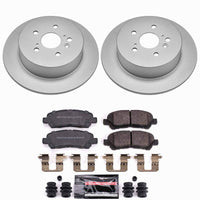 Power Stop 08-13 Toyota Highlander Rear Z23 Coated Brake Kit