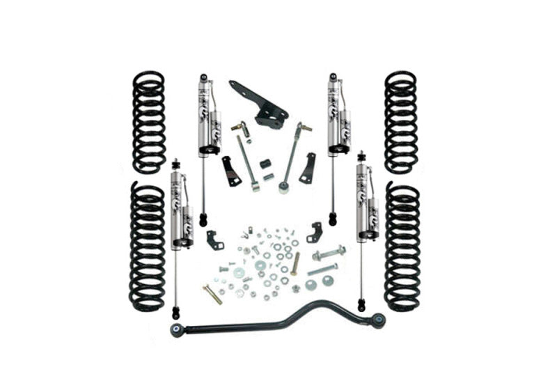 Superlift 07-18 Jeep Wrangler JK Unlimited 4in Standard Lift Kit w/ Fox 2.0 RESI Shocks