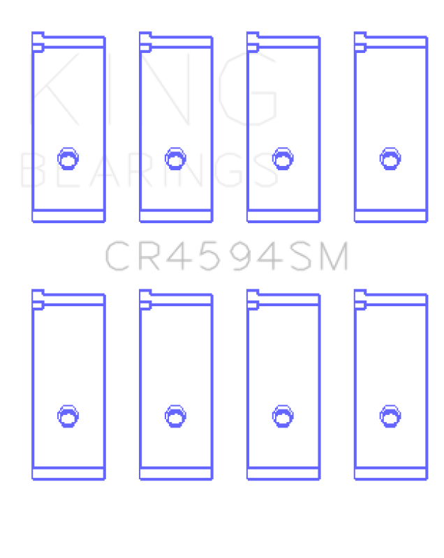 King Engine Bearings Suzuki M18A / M15A / M16A Rod Bearing Set