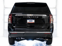 AWE Tuning 2021+ GMC Suburban/Yukon XL 5.3L 0FG Side Exit Catback Exhaust - Diamond Black Tips