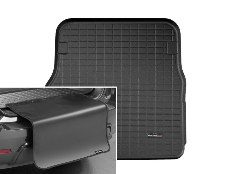 WeatherTech 16-18 Tesla Model X Cargo Liner w/Bumper Protector - Black