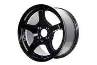 Gram Lights 57CR 18x7.5 +50 5x100 Glossy Black Wheel