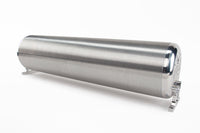 Air Lift Performance 24in. FLO Tank w/ Raw End Caps / Brushed Tube (Includes Two Mounting Brackets)