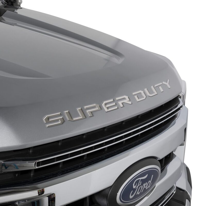 Putco 17-20 Ford SUPERDUTY Letters (Stamped/Stainless Steel) Hood/Front
