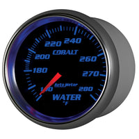 Autometer Cobalt 66.7mm 140-280 degree F. Water Temperature Gauge