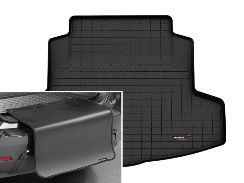 WeatherTech 2021+ Acura TLX Cargo With Bumper Protector - Black