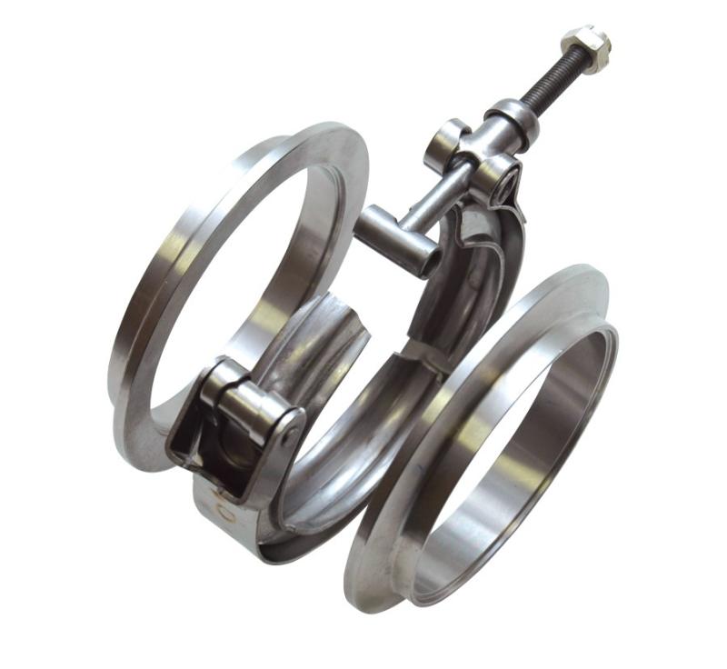 Vibrant Stainless Steel V-Band Flange for 5in O.D. Tubing - Male