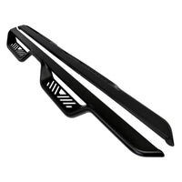 Westin 07-18 Jeep Wrangler JK Unlimited Outlaw Drop Nerf Step Bars - Textured Black