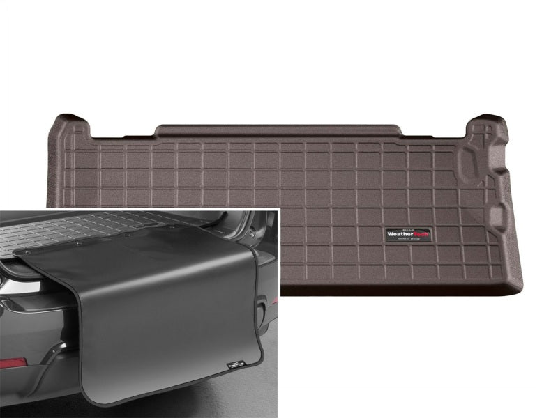WeatherTech 2021+ Toyota Sienna Cargo With Bumper Protector - Cocoa