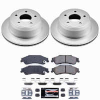 Power Stop 97-05 Chevrolet Blazer Rear Z23 Coated Brake Kit