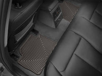 WeatherTech 2012+ BMW 3-Series (F30) Rear Rubber Mats - Cocoa