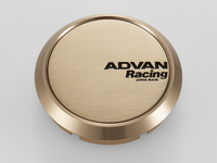 Advan 63mm Flat Center Cap - Bronze Alumite