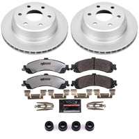 Power Stop 02-06 Cadillac Escalade Rear Z36 Coated Truck & Tow Brake Kit