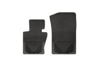 WeatherTech 04+ BMW X3 Front Rubber Mats - Black