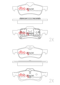 DBA 02-14 Mini Cooper RP Performance Rear Brake Pads