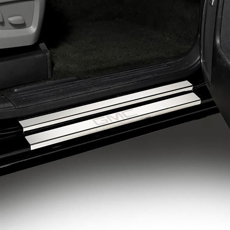 Putco 14-18 GMC Sierra LD - Crew Cab w/ GMC Etching (8pcs) SS Door Sills