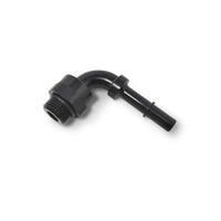 Russell Performance Adapter Fitting 3/8in SAE Quick Disconnect 90 DEG - Blk