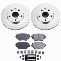 Power Stop 01-05 Toyota RAV4 Front Z23 Coated Brake Kit