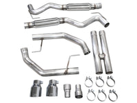 AWE 2024 Ford Mustang GT Fastback S650 RWD Track Edition Cat-Back Exhaust w/ Dual Chrome Silver Tips