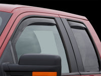 WeatherTech 04-08 Ford F150 Super Cab Front & Rear Side Window Deflectors - Dark Smoke
