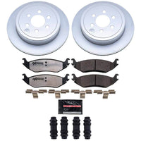 Power Stop 2003 Dodge Durango Rear Z36 Coated Truck & Tow Brake Kit