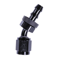 Russell 4AN Twist-Lok 30 Degree Hose End - Black