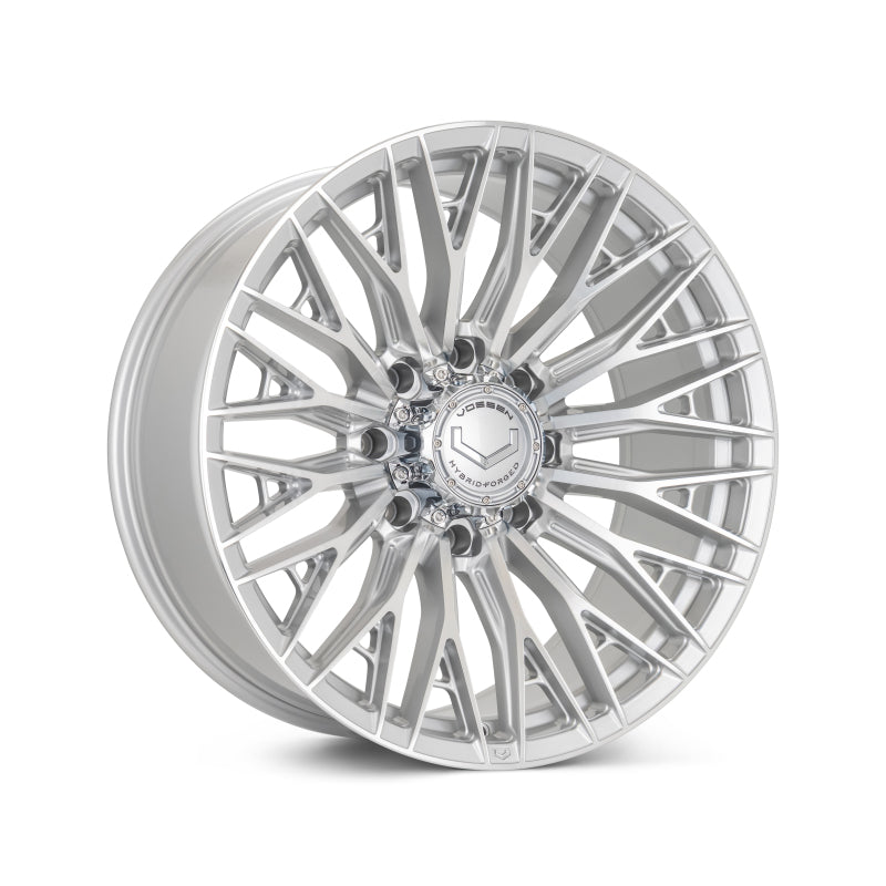 Vossen HFX-6 22x12 - 6x139.7 - ET-44 - Ultra Deep - 106.1 - Silver Polished Wheel