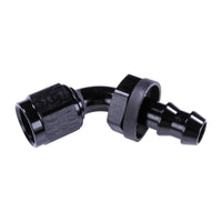 Russell 6AN Twist-Lok 60 Degree Hose End - Black