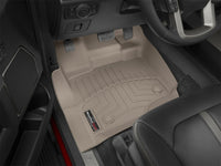 WeatherTech 2015+ Ford F-150 Supercab/Supercrew Front FloorLiner - Tan w/ First Row Bucket Seats