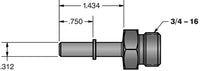 Fleece Performance Universal 5/16in Quick Connect to 3/4in-16 O-ring (-8 AN)